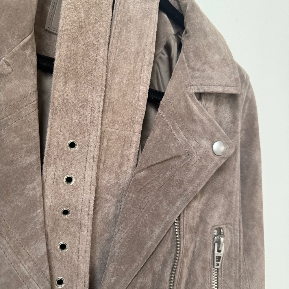 Blank NYC Taupe Leather Jacket - Picture 6 of 6